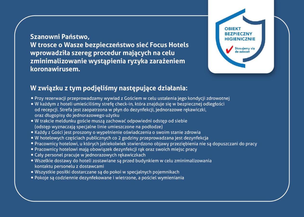 Focus Hotel Bromberg Exterior foto