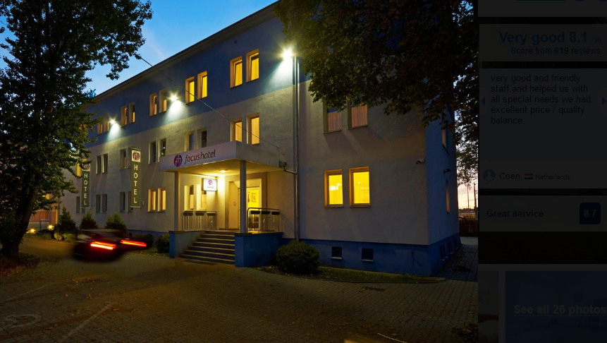 Focus Hotel Bromberg Exterior foto